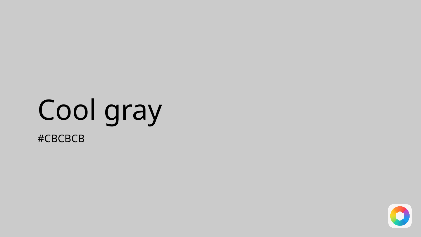 Cool gray