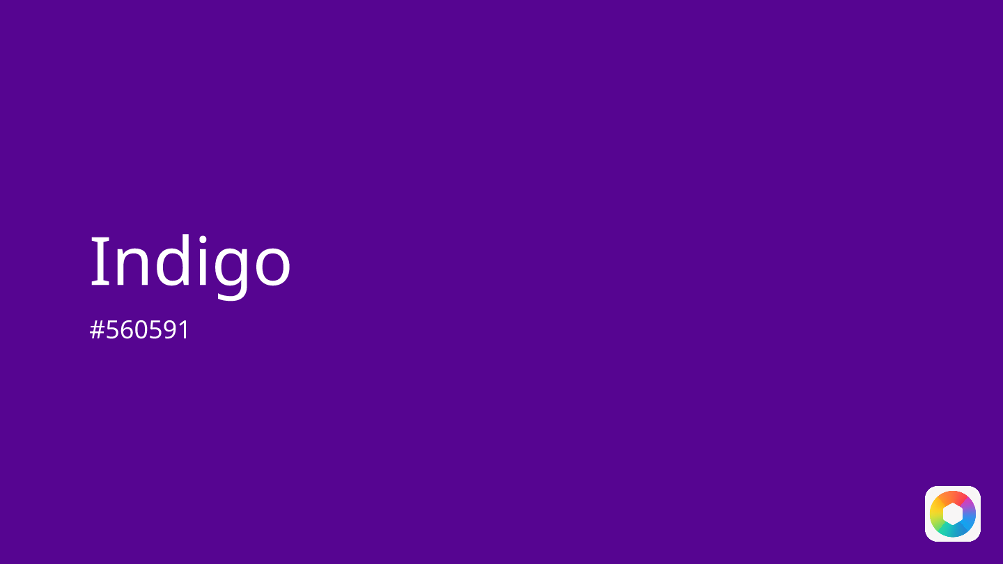 Indigo
